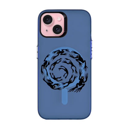 SWIRLING FROG-iPhone 15 Hold Kılıf MagSafe Özellikli