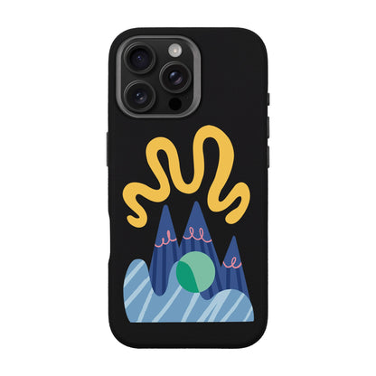 MOUNTAIN-iPhone 16 Pro Max Leather Premium Kılıf MagSafe Özellikli
