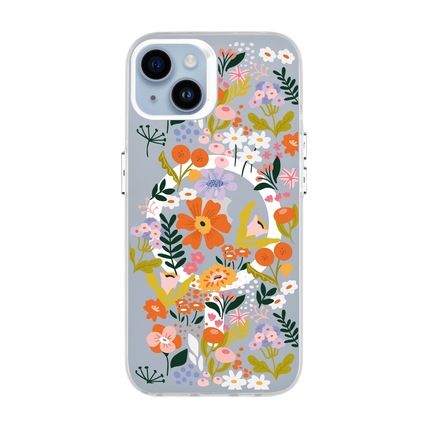 FLOWER-iPhone 14 Plus Hold Kılıf MagSafe Özellikli