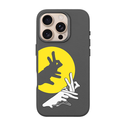 BUNNY-iPhone 16 Pro Leather Premium Kılıf MagSafe Özellikli