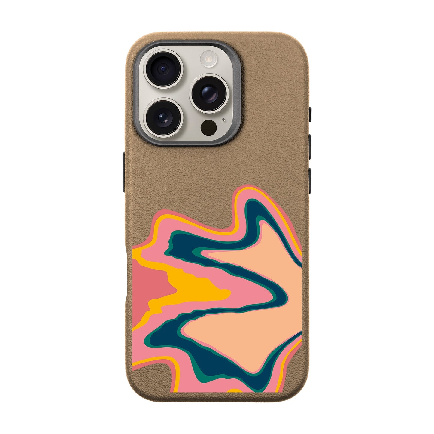 US IN ESSENCE-iPhone 16 Pro Leather Premium Kılıf MagSafe Özellikli