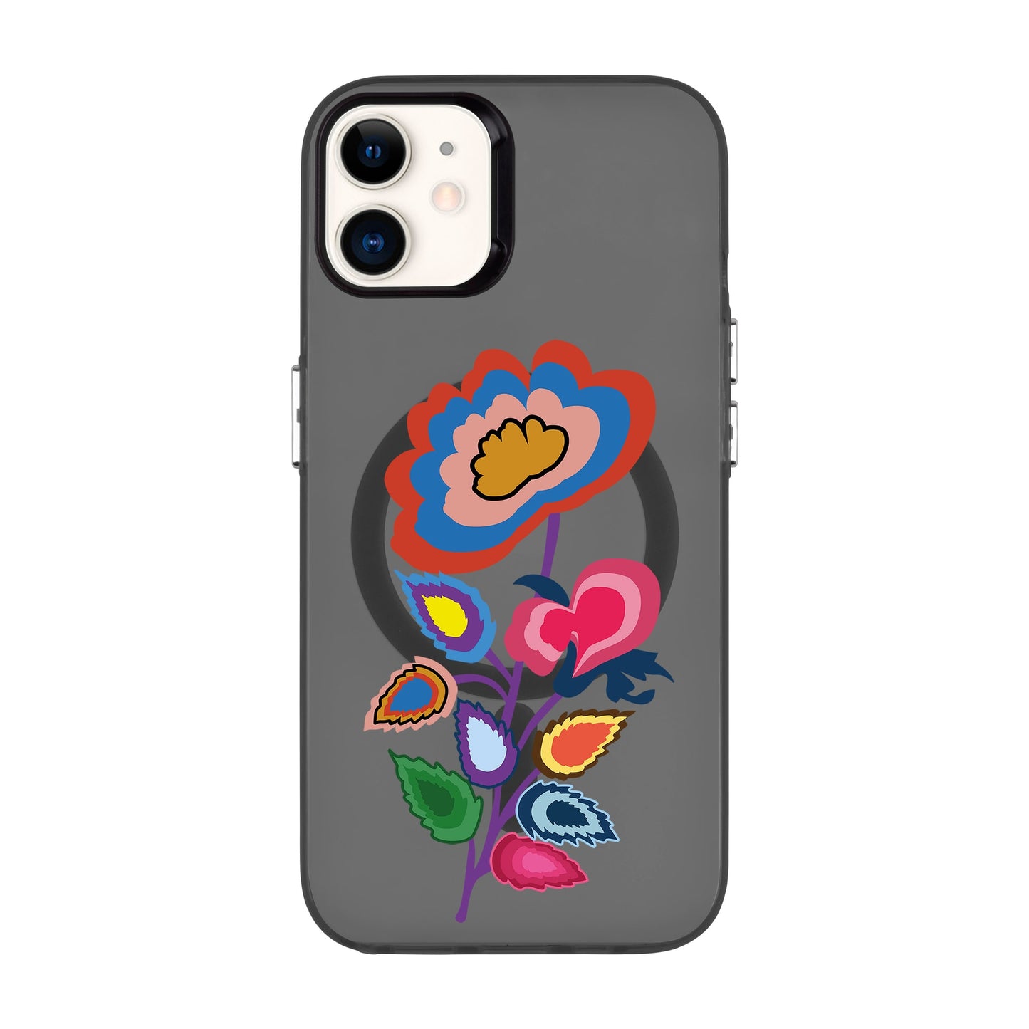 KNITTED FLOWER-iPhone 11 Hold Kılıf MagSafe Özellikli
