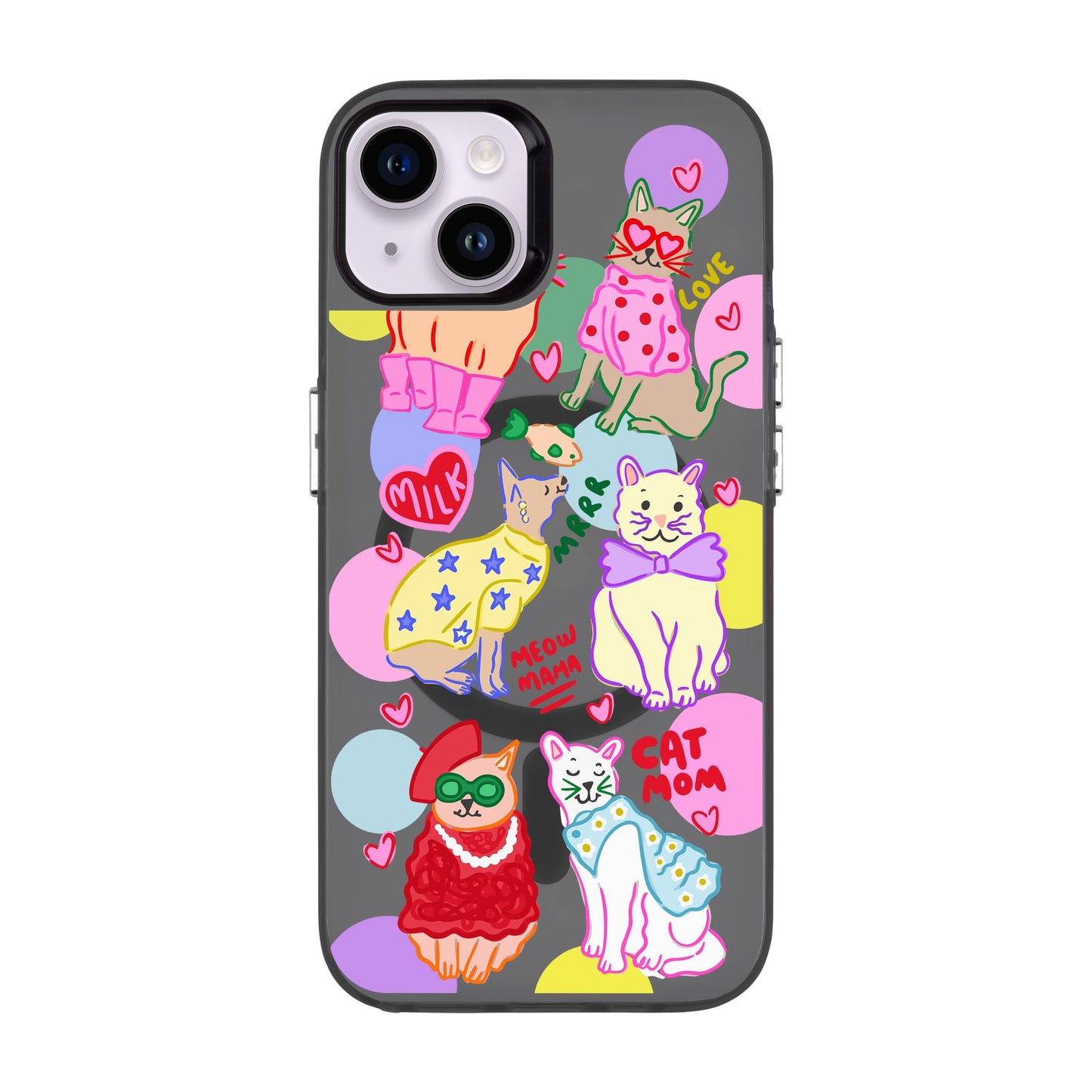 CAT MOM-iPhone 14 Plus Hold Kılıf MagSafe Özellikli