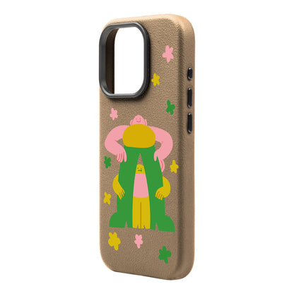 PARENT-iPhone 16 Pro Max Leather Premium Kılıf MagSafe Özellikli