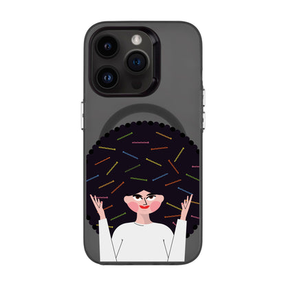 TANGLES OF HAPPINESS-Hold Kılıf MagSafe Özellikli - iPhone 13 Pro