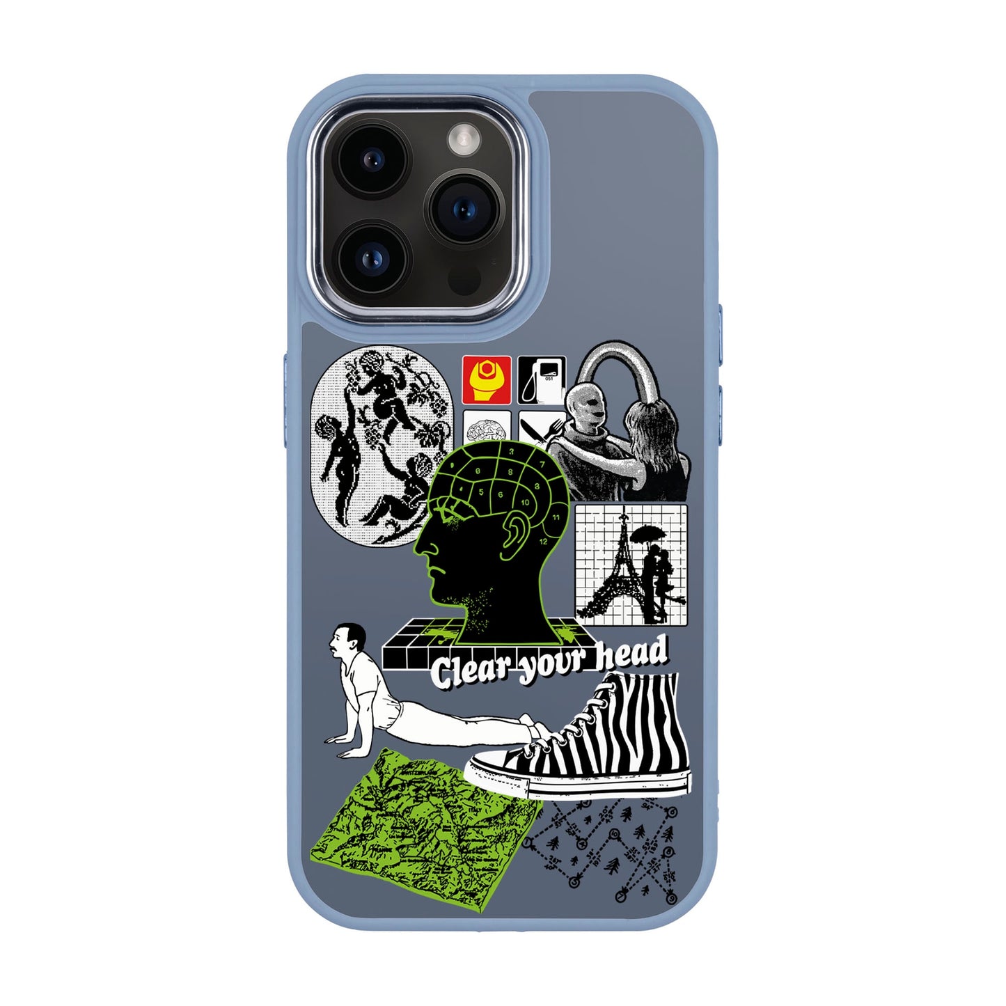 CLEAR YOUR HEAD-iPhone 14 Pro Max Proof Kılıf