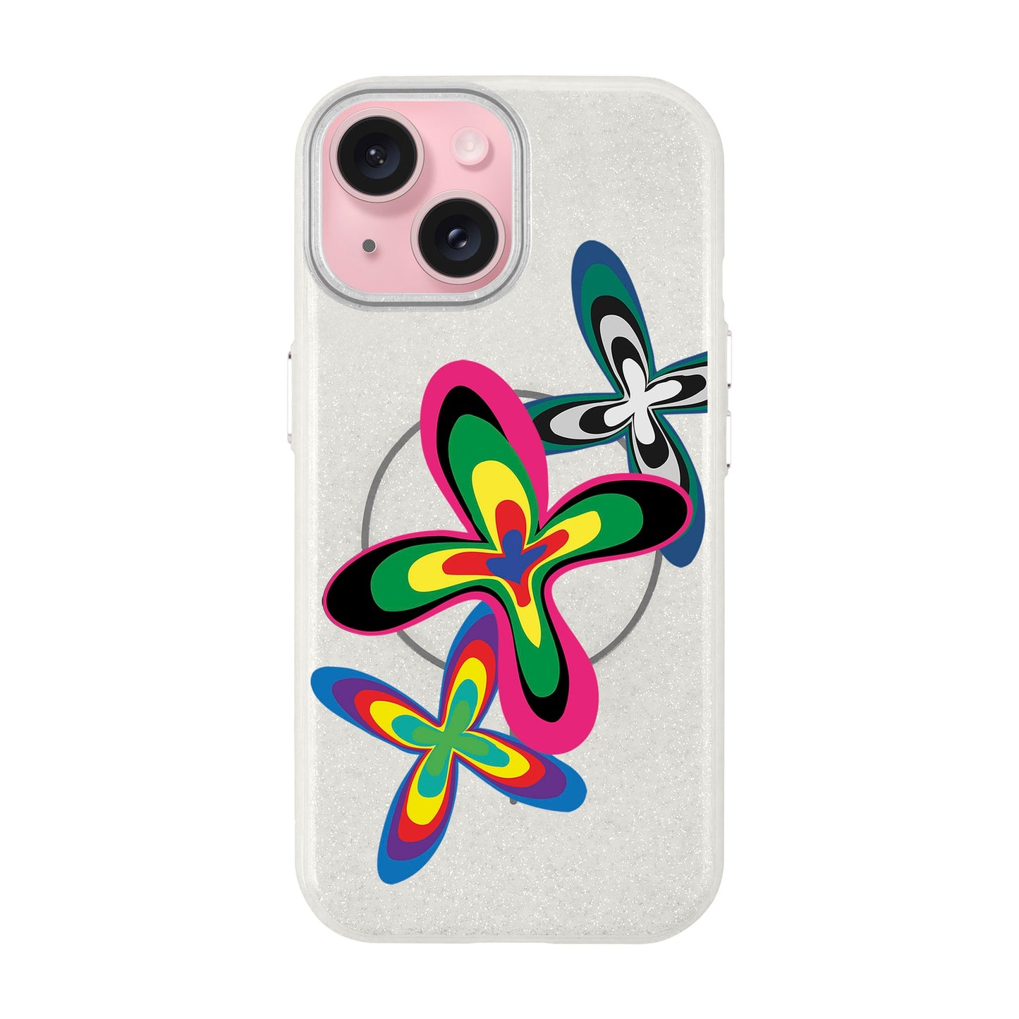 COLOR FLOWER-Radiant Kılıf MagSafe Özellikli - iPhone 13