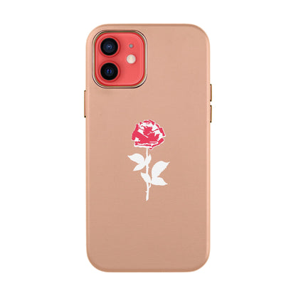 NATUREL ROSE-iPhone 12 Mini Leather Kılıf