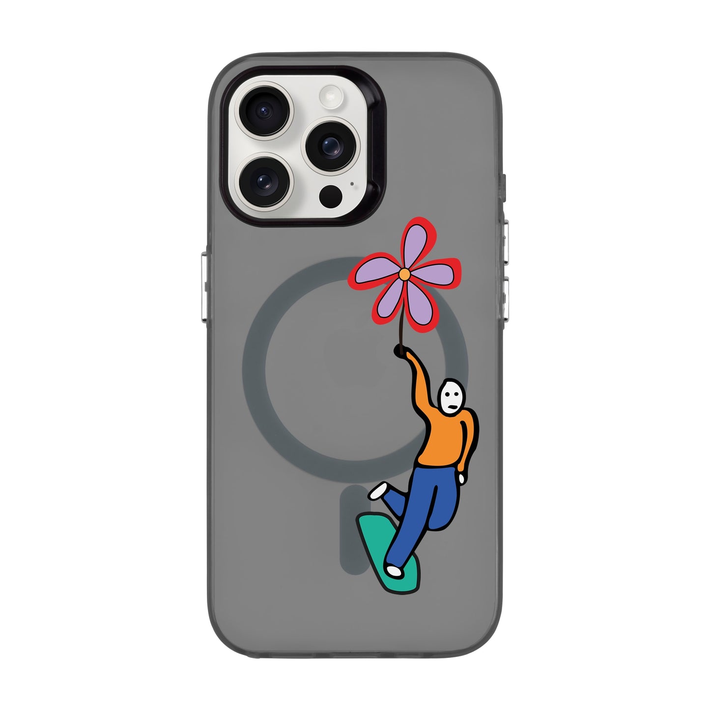 SKATEBOARDER-iPhone 15 Pro Max Hold Kılıf MagSafe Özellikli