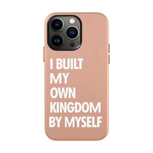 KINGDOM-iPhone 13 Pro Max Leather Kılıf