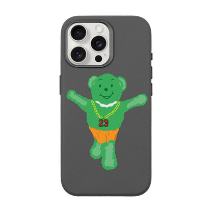 GREEN BEAR-iPhone 15 Pro Max Leather Premium Kılıf MagSafe Özellikli