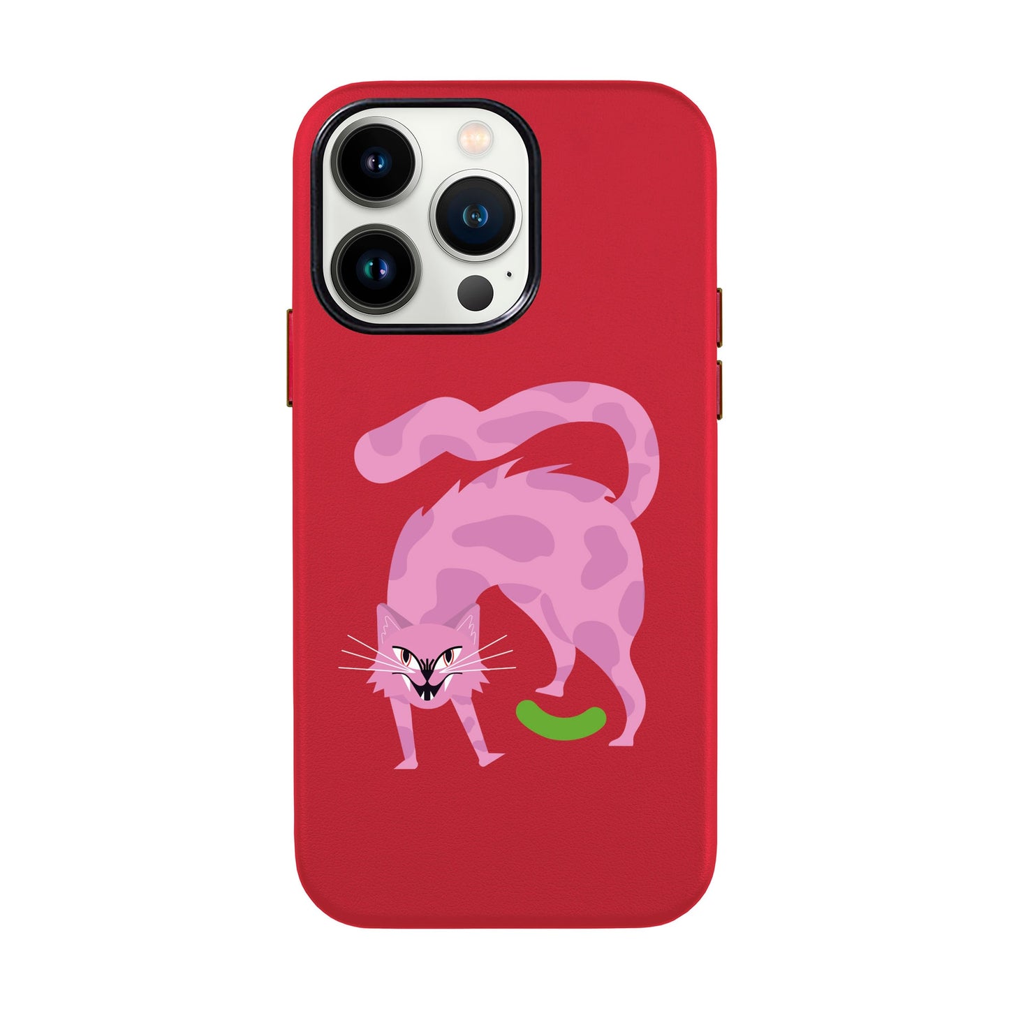 GRUMBLEPAWS-iPhone 13 Pro Leather Kılıf