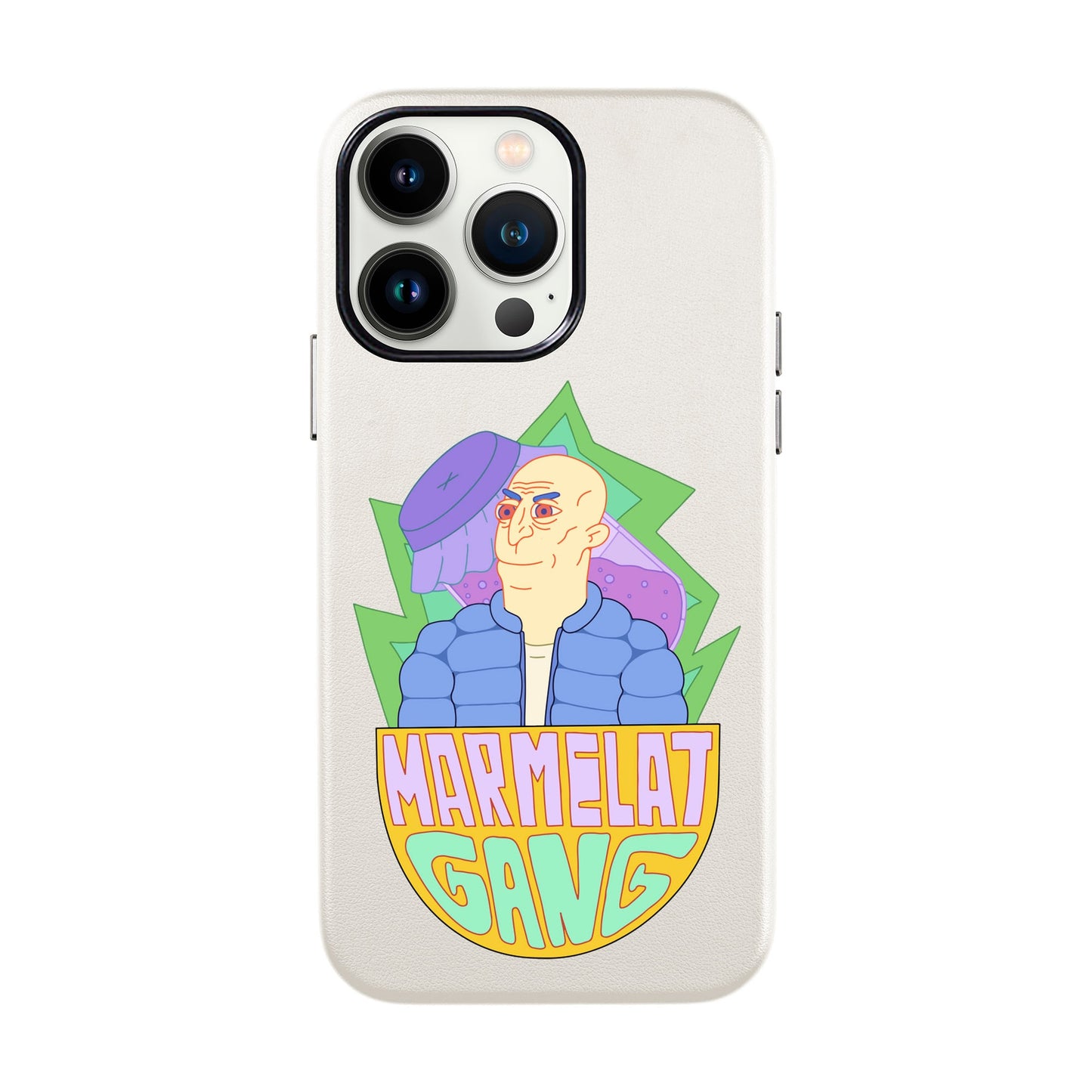 MARMELAT GANG-iPhone 13 Pro Leather Kılıf