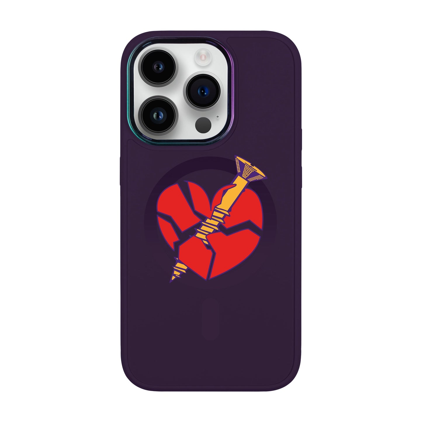 BROKEN HEART-iPhone 13 Pro Vigor Kılıf MagSafe Özellikli
