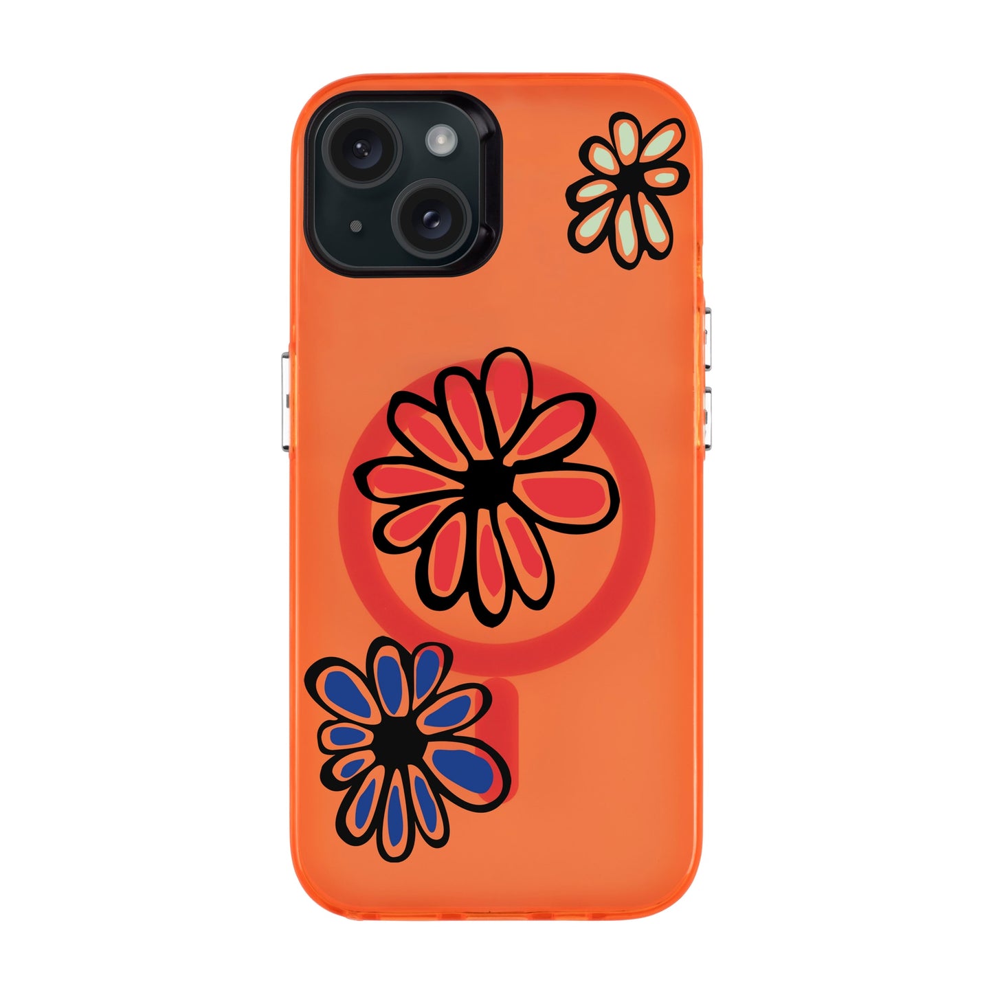 FLORIST-iPhone 15 Plus Hold Kılıf MagSafe Özellikli