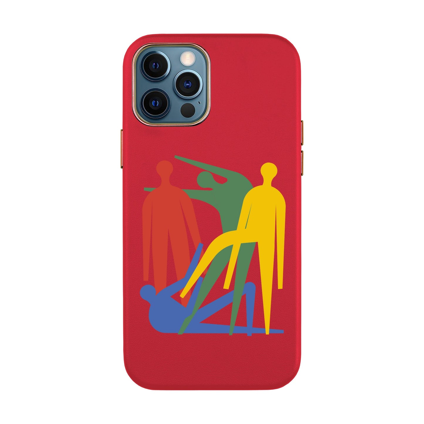 MANBOS-iPhone 11 Pro Max Leather Kılıf