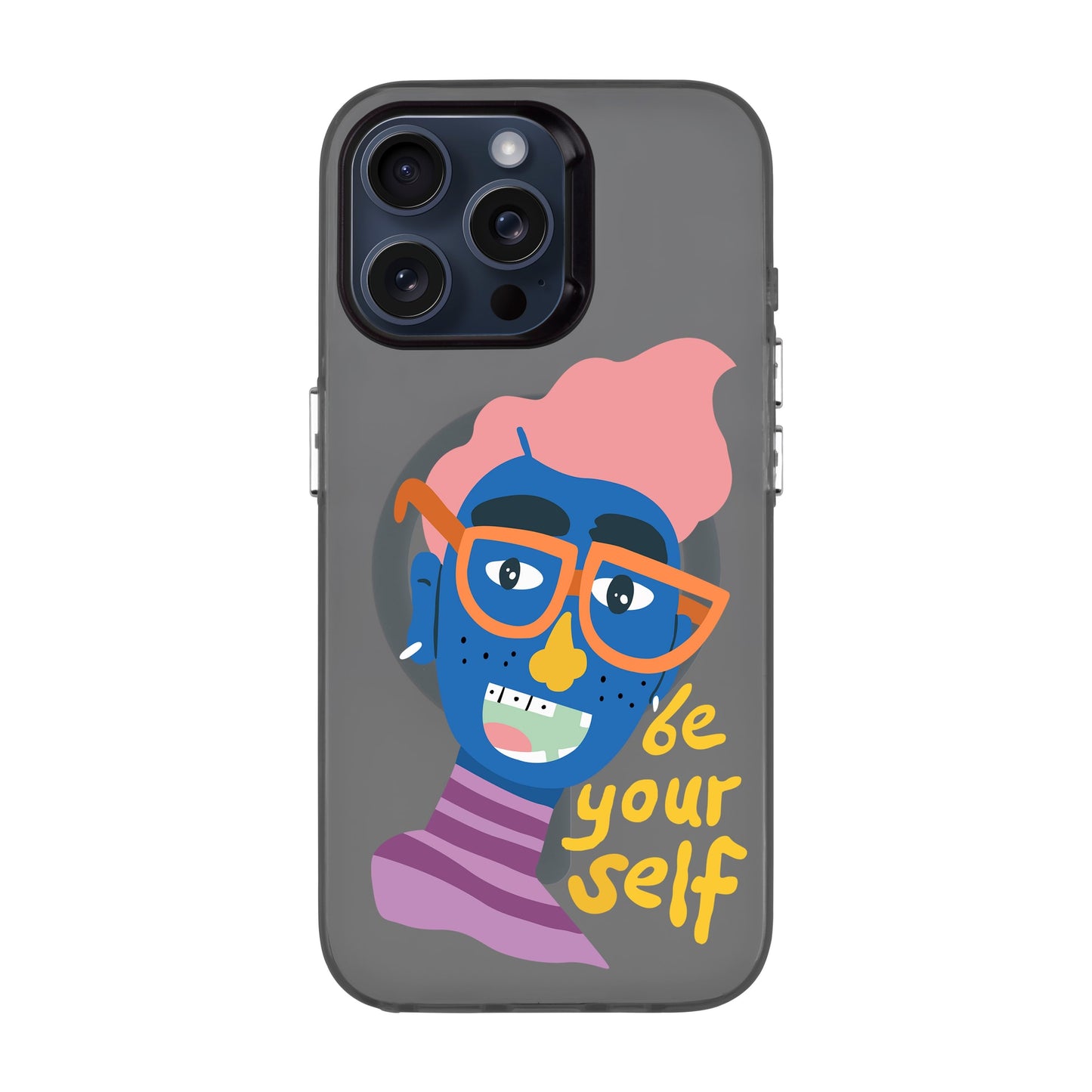 BE YOUR SELF-Hold Kılıf MagSafe Özellikli - iPhone 15 Pro Max