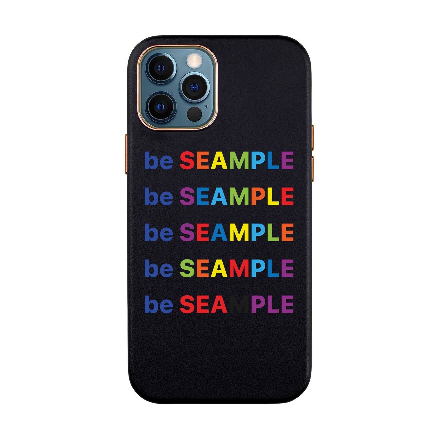 SEAMPLE-iPhone Xs Max Leather Kılıf