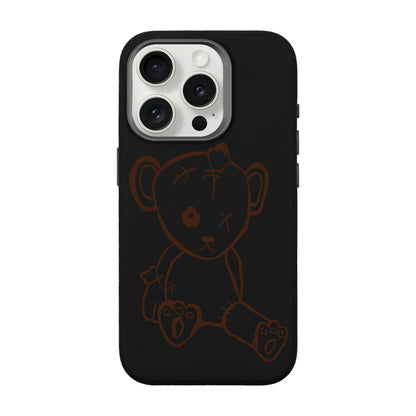 BABY BEAR-iPhone 15 Pro Leather Premium Kılıf MagSafe Özellikli
