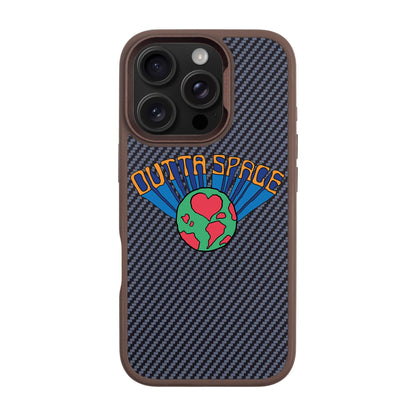 OUTTA SPACE-iPhone 16 Pro Plaid Kılıf MagSafe Özellikli