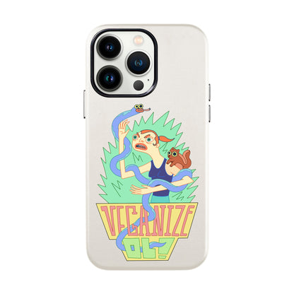 VEGANİZE-iPhone 13 Pro Max Leather Kılıf