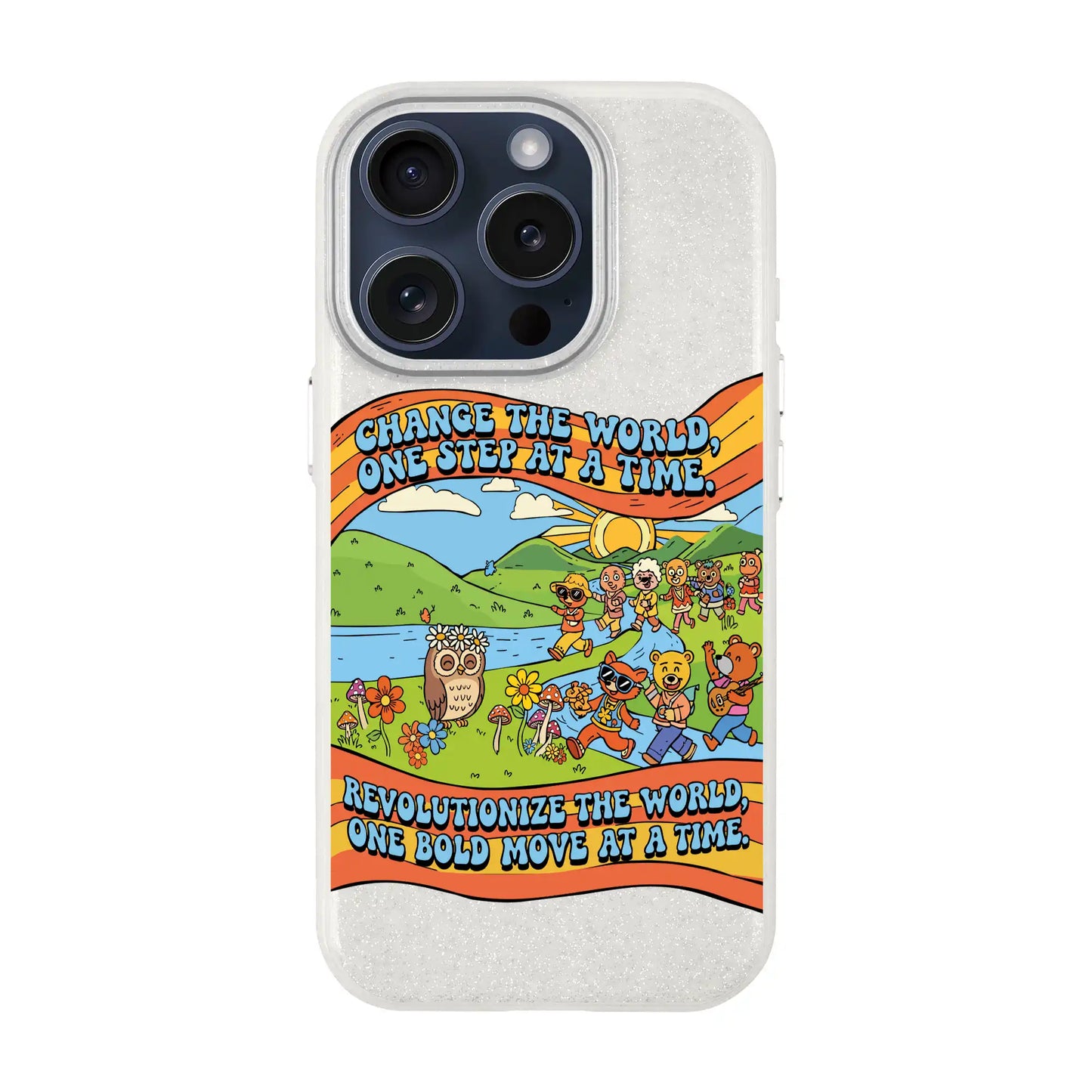 CHANGE THE WORLD-iPhone 15 Pro Radiant Kılıf MagSafe Özellikli