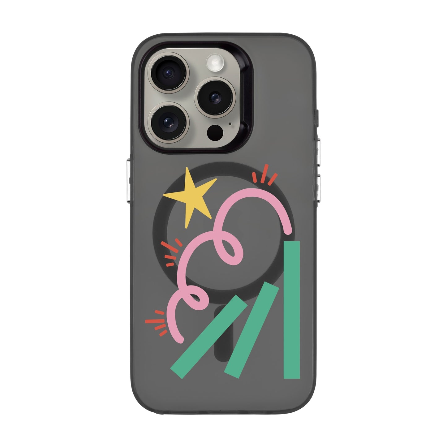 DOMINO-iPhone 15 Pro Hold Kılıf MagSafe Özellikli
