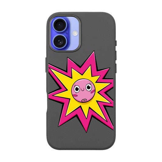 POP PRINCESSES-iPhone 16 Leather Premium Kılıf MagSafe Özellikli
