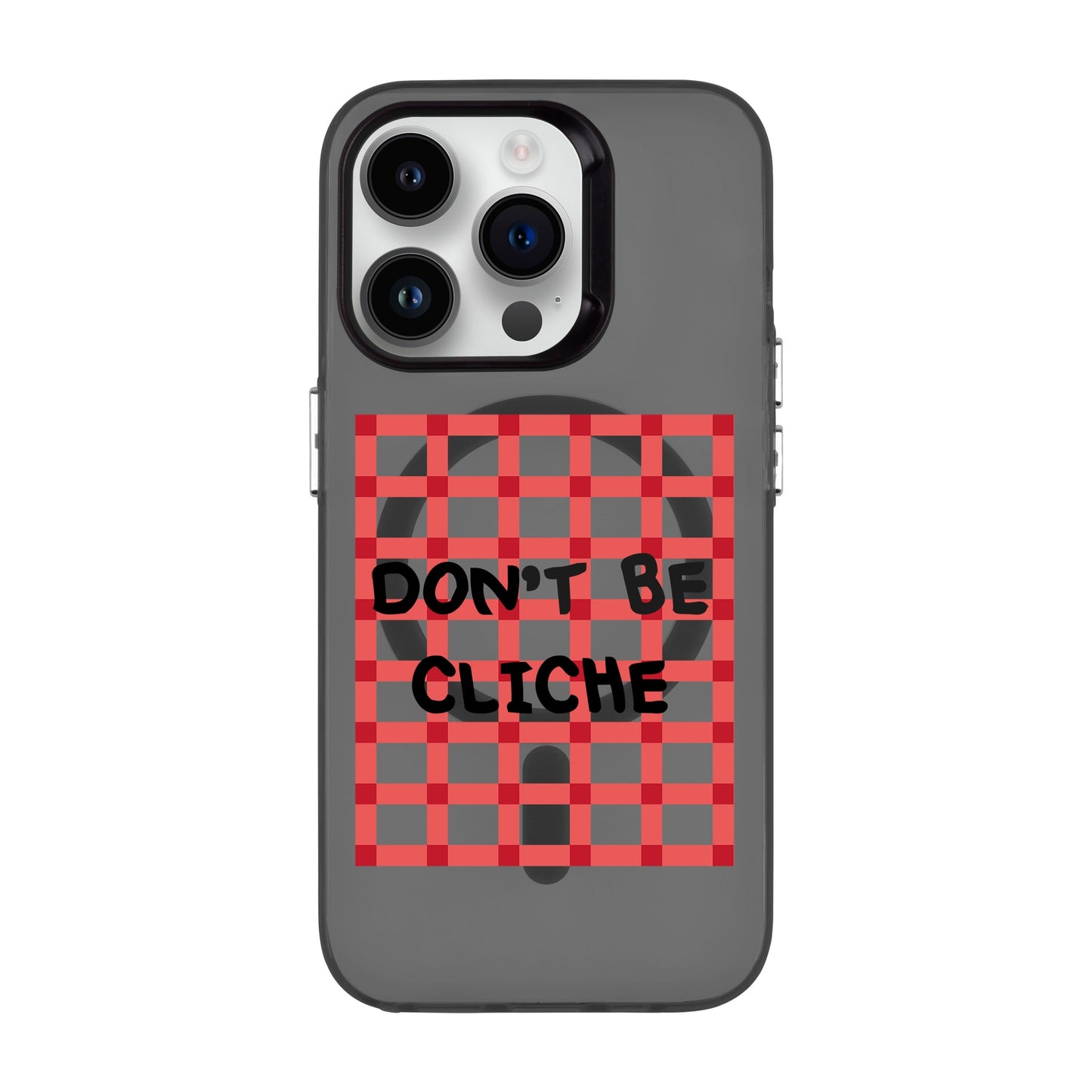 DON'T BE CLICHE-iPhone 14 Pro Hold Kılıf MagSafe Özellikli