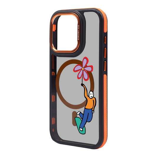 SKATEBOARDER-iPhone 15 Pro Max Dark Kılıf MagSafe Özellikli