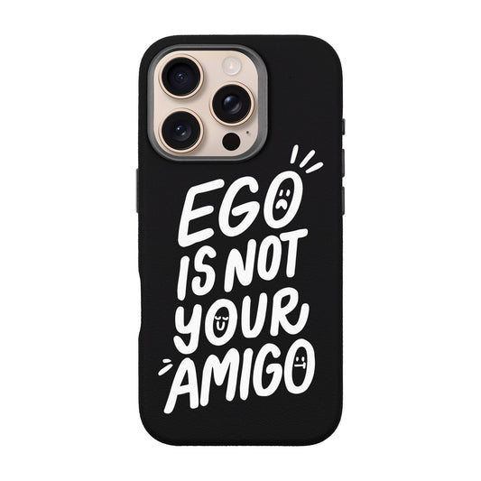 EGO-iPhone 16 Pro Leather Premium Kılıf MagSafe Özellikli
