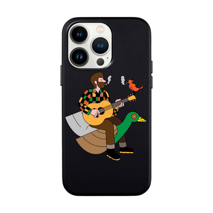 BIRDS OF A FEATHER-iPhone 13 Pro Max Leather Kılıf