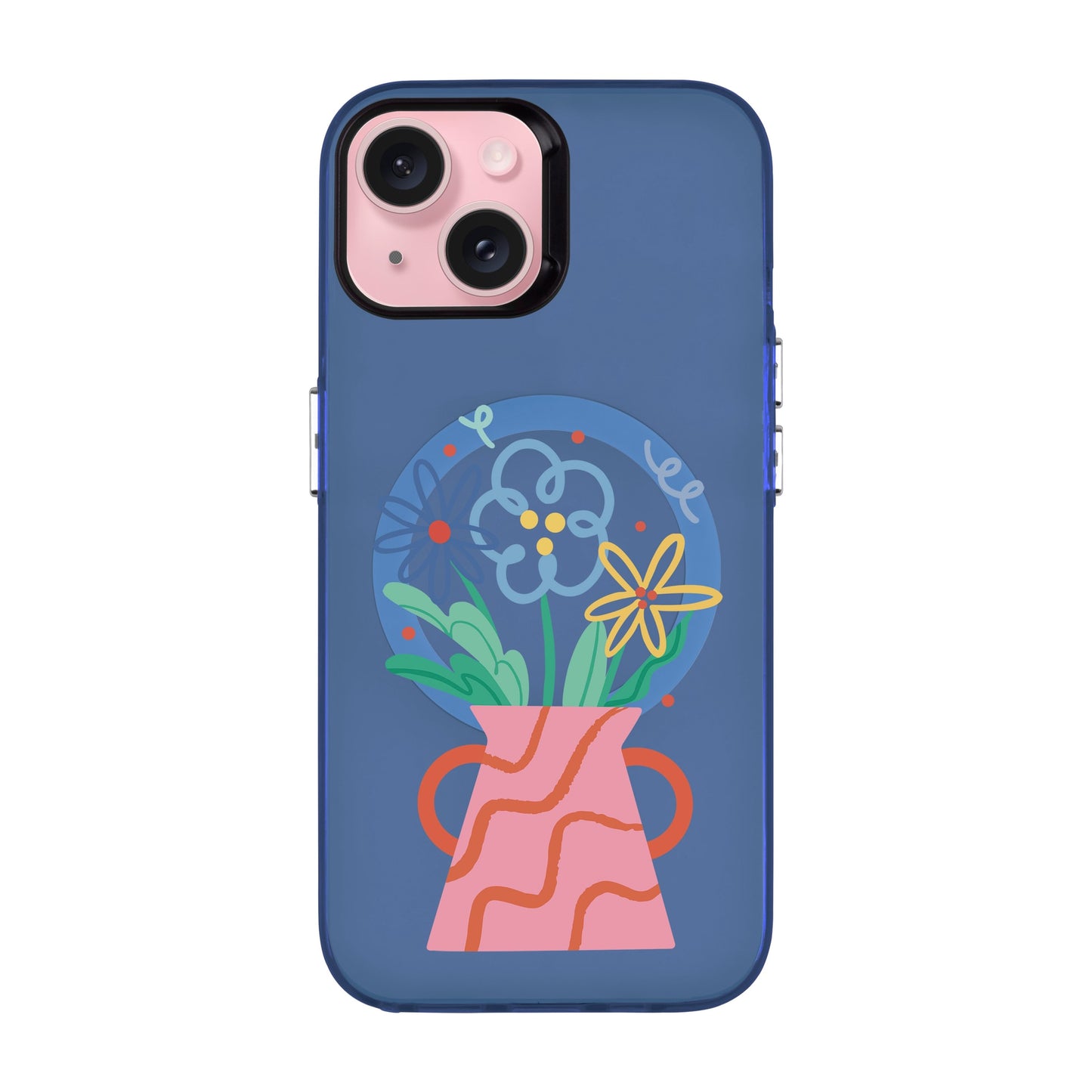 PINK VASE-iPhone 15 Hold Kılıf MagSafe Özellikli