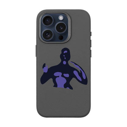 COSTUME-iPhone 15 Pro Leather Premium Kılıf MagSafe Özellikli
