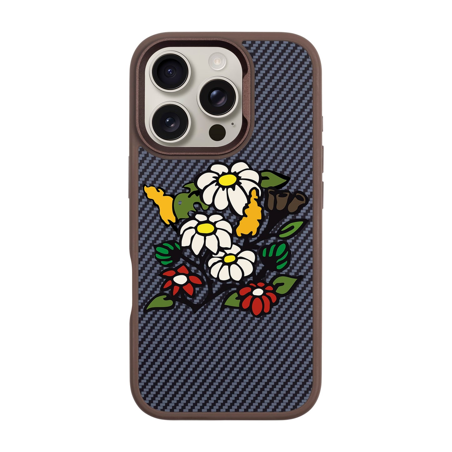 BUNDLE-iPhone 16 Pro Plaid Kılıf MagSafe Özellikli