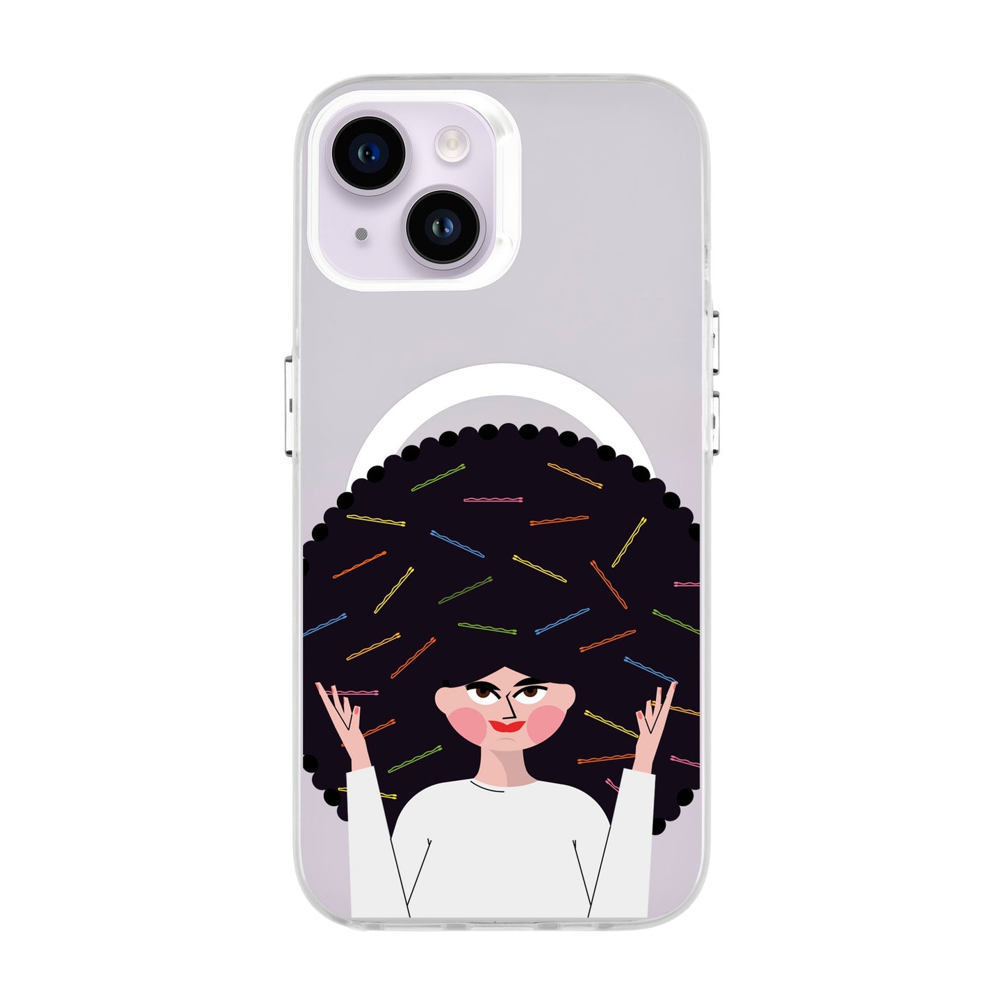 TANGLES OF HAPPINESS-Hold Kılıf MagSafe Özellikli - iPhone 13