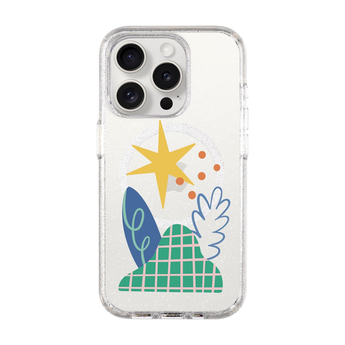 LITTLE NATURE-Shiny Kılıf MagSafe Özellikli - iPhone 15 Pro