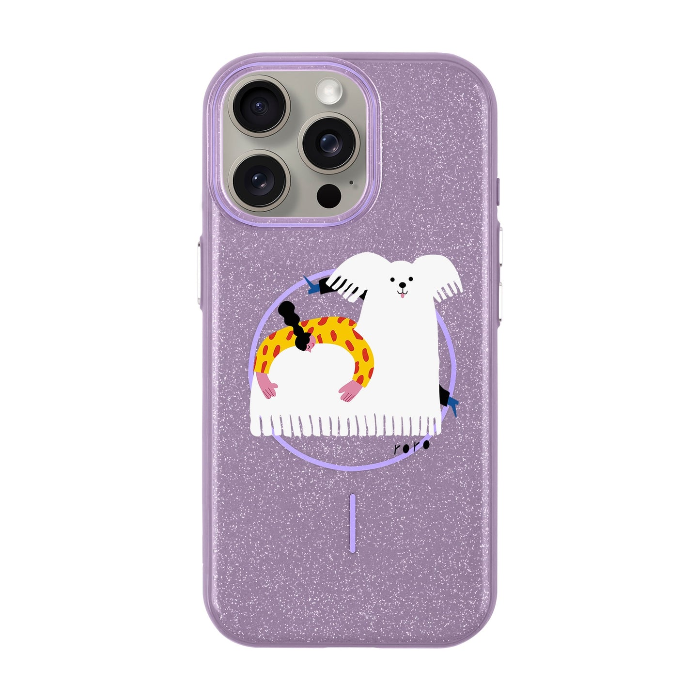 FANCY DOG-iPhone 15 Pro Max Radiant Kılıf MagSafe Özellikli