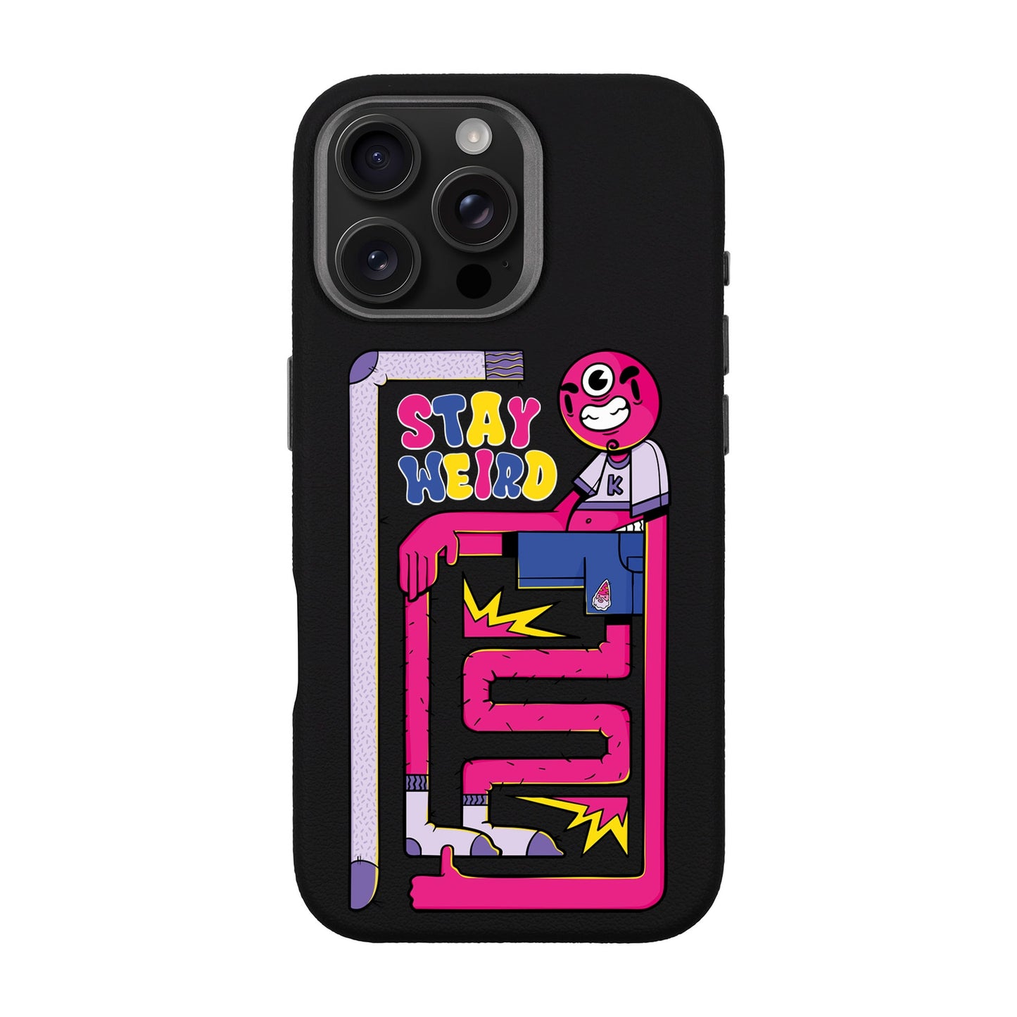 OG TOOTHY-iPhone 16 Pro Max Leather Premium Kılıf MagSafe Özellikli