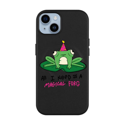 FORG-iPhone 14 Plus Leather Kılıf MagSafe Özellikli