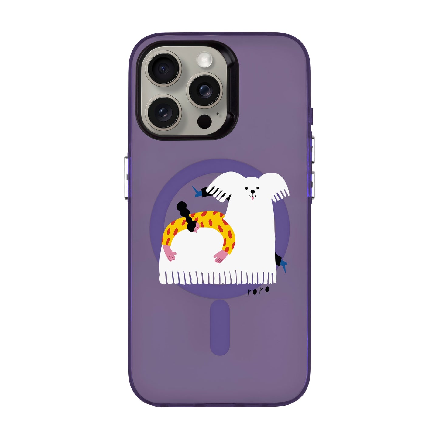 FANCY DOG-iPhone 15 Pro Max Hold Kılıf MagSafe Özellikli