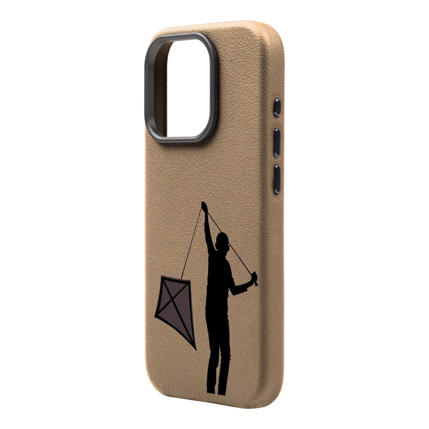 KITE-iPhone 16 Pro Max Leather Premium Kılıf MagSafe Özellikli