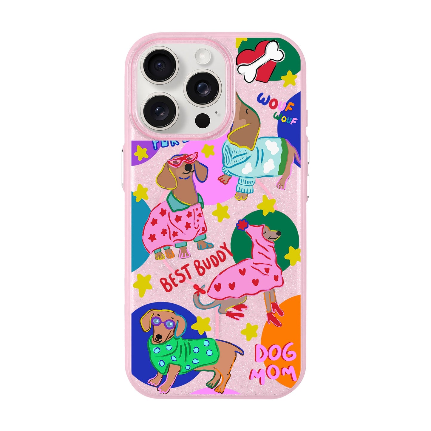DOG MOM-iPhone 15 Pro Max Radiant Kılıf MagSafe Özellikli
