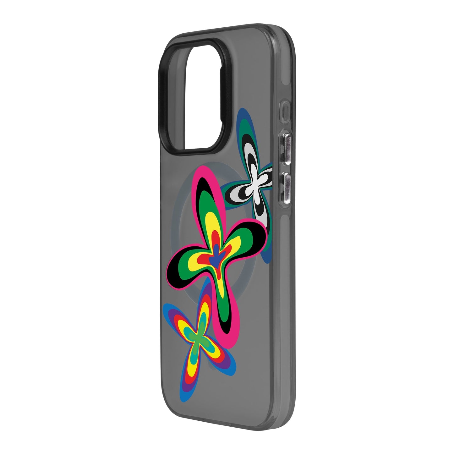 COLOR FLOWER-iPhone 11 Hold Kılıf MagSafe Özellikli