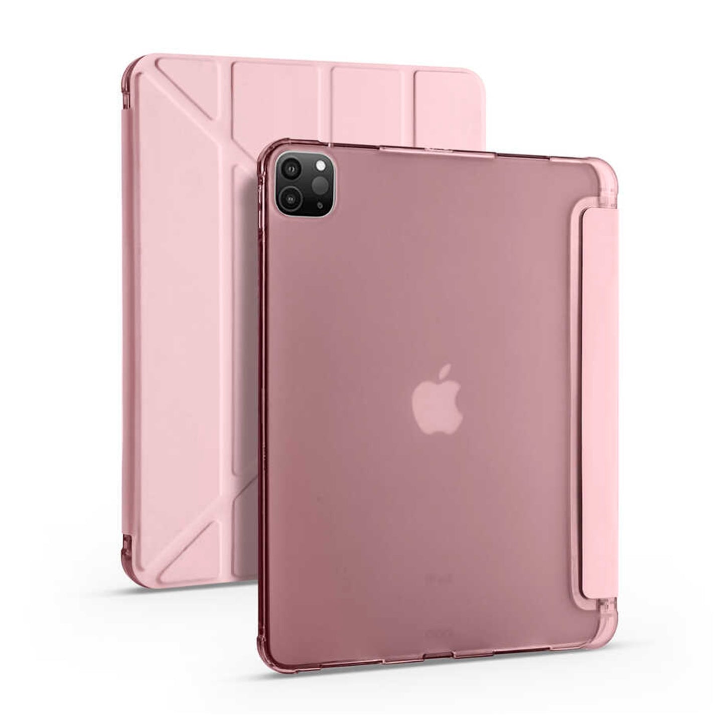 Apple iPad Pro 12.9 inç 2022 M2-Trigon Folding Kalemlikli Standlı Kılıf