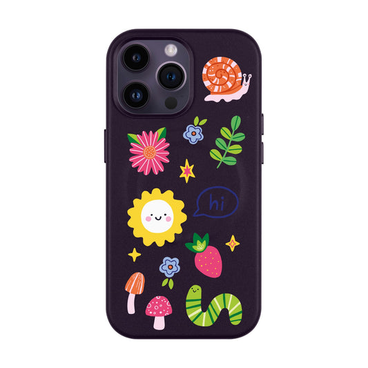 HELLO NATURE-iPhone 14 Pro Max Leather Kılıf MagSafe Özellikli