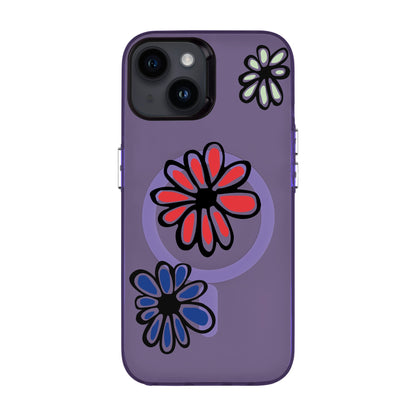 FLORIST-iPhone 14 Hold Kılıf MagSafe Özellikli