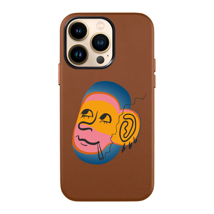 CLIMBING-iPhone 13 Pro Max Leather Kılıf