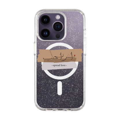 SPREAD LOVE-iPhone 14 Pro Shiny Kılıf MagSafe Özellikli
