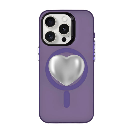SILVER HEART-iPhone 13 Pro Hold Kılıf MagSafe Özellikli